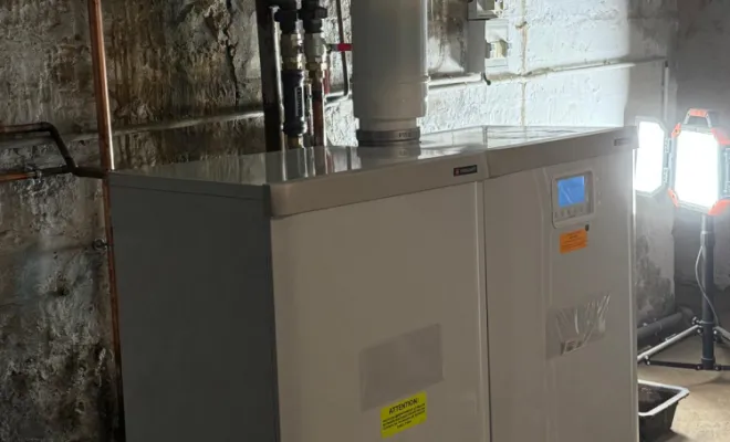 Remplacement chaudière fioul par chaudière à condensation de 45kw FRISQUET à Chatou, Versailles, I.S.T.F