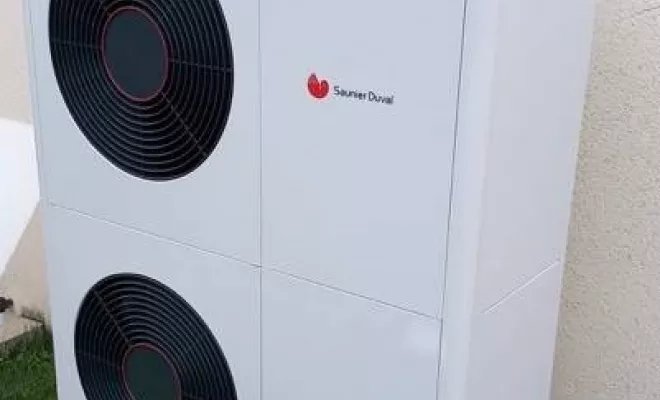 Pompe à chaleur Air/Eau modèle GENIASET Split SAUNIER DUVAL, Versailles, I.S.T.F